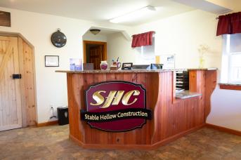 Stable Hollow Construction's Main Office and Shop