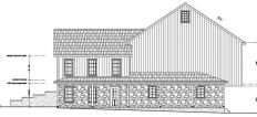 Barn blueprint by Stable Hollow Construction
