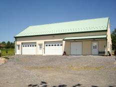 Shop / Garage built by Stable Hollow Construction
