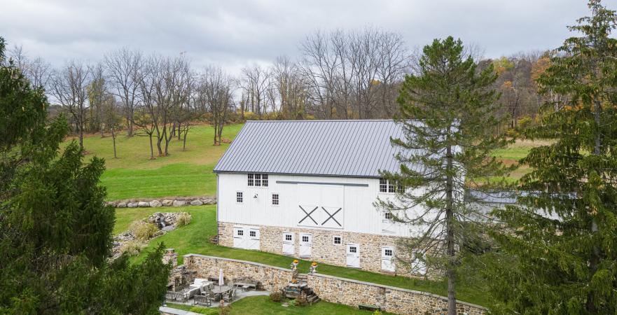 fully restored barn