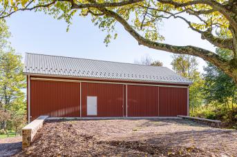 The Baver barn restored to glory
