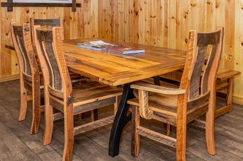 Barn-wood table top