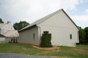 Bank Barn Attached to House