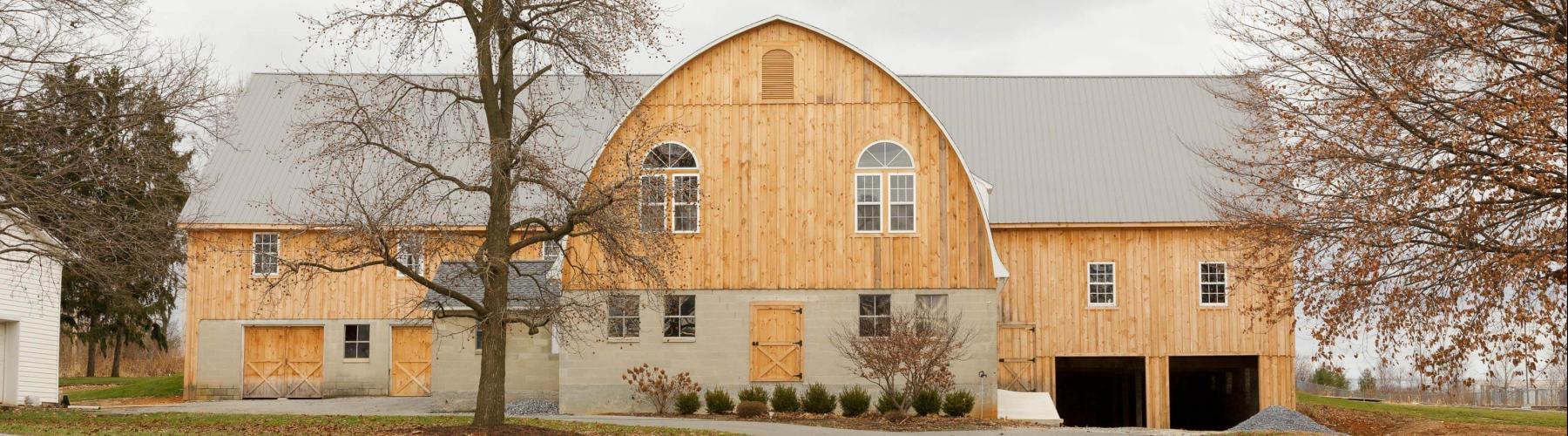 Bank barn restoration by Stable Hollow Construction
