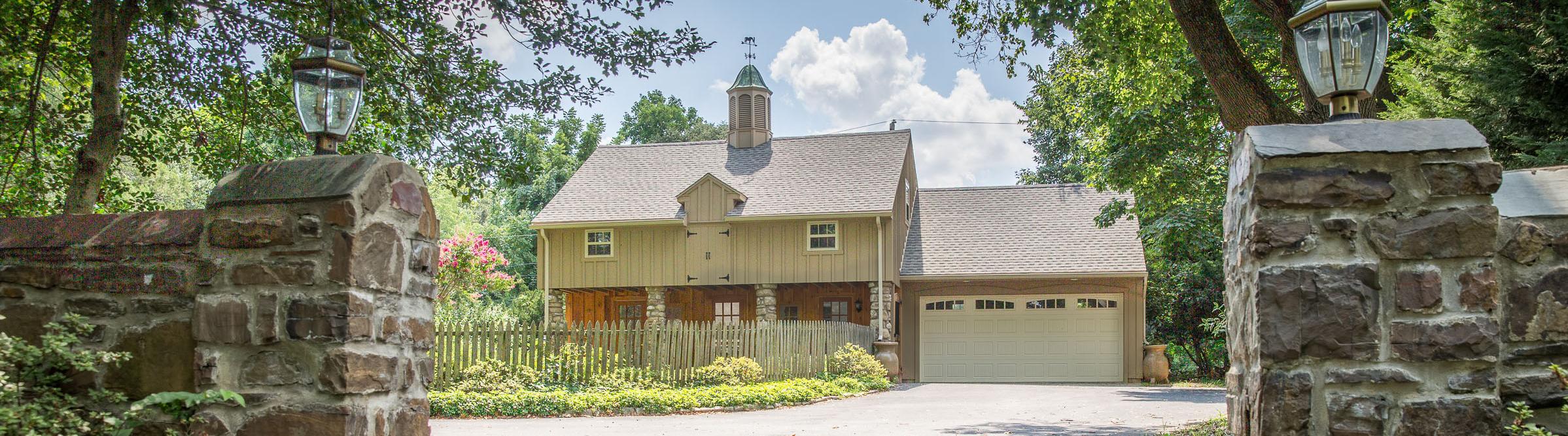 Garage / pool house restoration