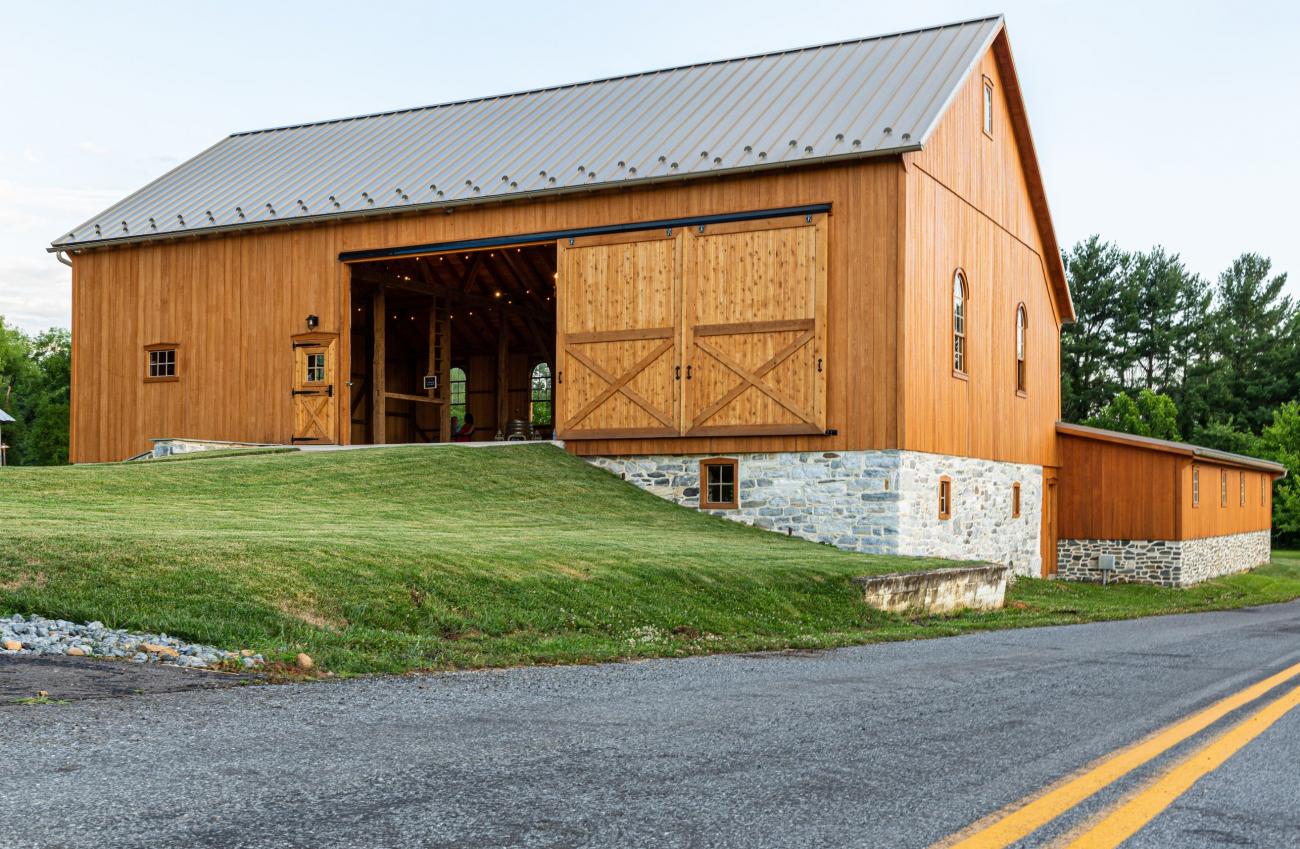 fully restored venue and event barn